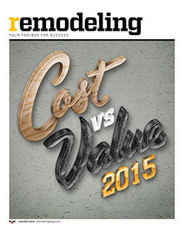 Cost vs Value 2015