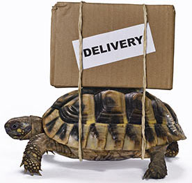 Slow delivery